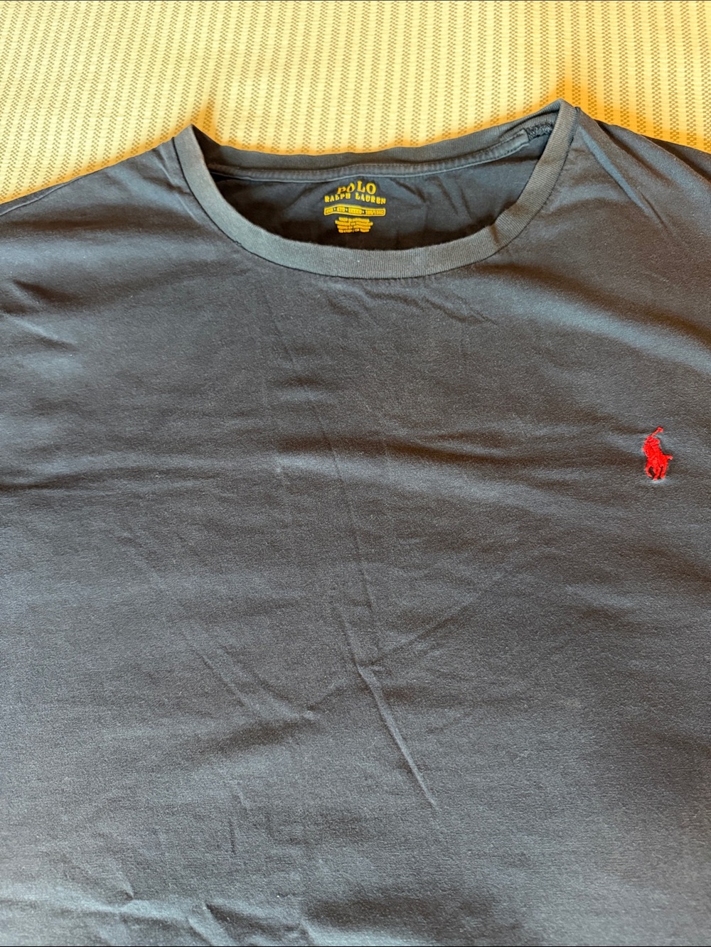 Mens Polo by Ralph Lauren Navy Ink Short Sleeve Crewneck Tee 4XB 4XL XXXXL